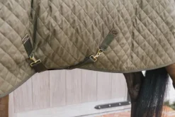 Hot Couverture de présentation 160 g Kaki - Kentucky Couvertures Cheval