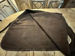 Clearance COUVRE REINS EN LAINE MARRON Couvre-Reins