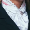 Cravate Queen Rose - Femme Tenue De Concours Femme·Plastrons|Les Accessoires De Concours·Plastrons D'équitation