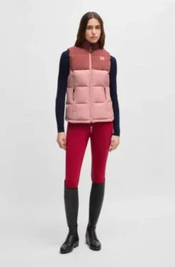 Sale Doudoune sans manches VIOLA CORD PUFFER - Femme Tenue D'Équitation Femme·Gilets Et Bodywarmer