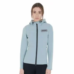 Doudoune technique scuba à capuche - Femme Tenue D'Équitation Femme·Parka, Blouson, Doudoune