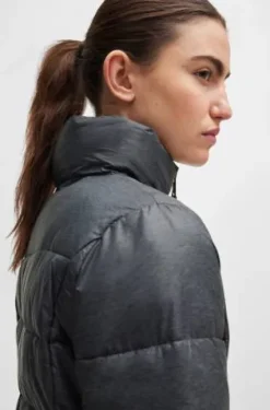 Sale Doudoune Vespa Puffa Gris - Femme Tenue D'Équitation Femme·Parka, Blouson, Doudoune