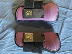 New Ensemble de guêtres et protège-boulets mauves BR Ensembles Guêtres