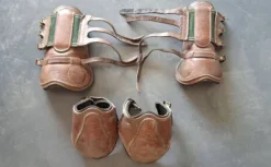 Hot Ensemble guêtres cuir Forestier Ensembles Guêtres