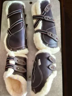 Discount Ensemble guêtres et protège boulets en moumoute Ensembles Guêtres