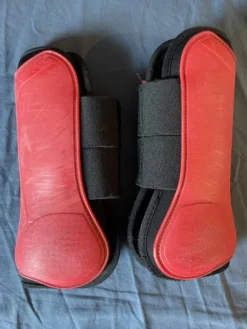 Outlet Ensemble guêtres et protèges-boulets rouges Ensembles Guêtres