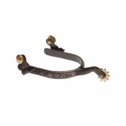 Sale Eperons à fleurs noires - Éperons Western|Eperons