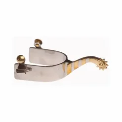 Online Eperons en acier inoxydable avec garnitures laiton - Éperons Western|Eperons