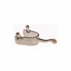 Outlet rons WESTERN INOX LARGE DECORE Éperons Western|Eperons