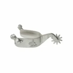 Hot rons WESTERN SATINE REINING Éperons Western|Eperons