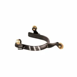 Outlet rons Western simple fer noir et inox Éperons Western|Eperons