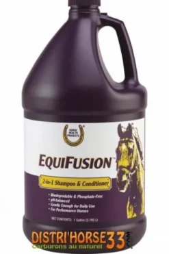 New Equifusion - Shampoing 2 en 1 chevaux Shampoings Pour Chevaux