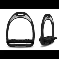 Outlet Etriers aluminium noir personnalisables - Etriers Et Accessoires