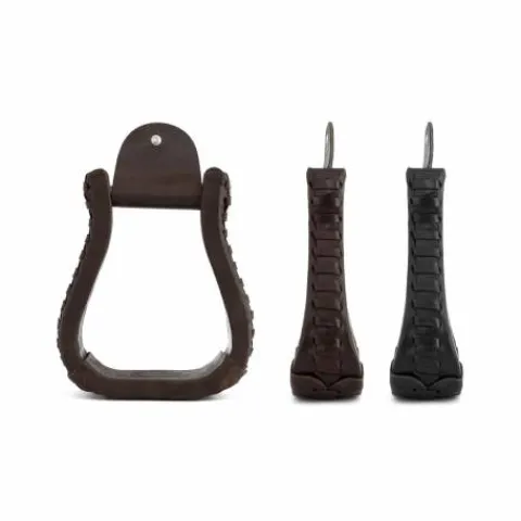 Clearance Etriers Western en cuir Etriers Et Accessoires