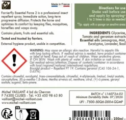Best Farrierfly Spray Répulsif Longue durée - Essentiel Force 2 Insectifuges Et Répulsifs