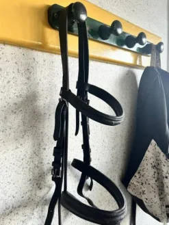 Discount filet cuit noir cob hkm Bridons Et Brides·Bridon Cuir