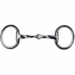 Sale Filet olive torsadé avec anneaux plats - Mors Et Embouchures