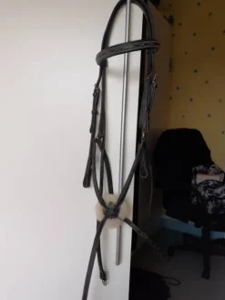 Discount Filet taille cheval noir Bridons Et Brides·Bridon Cuir