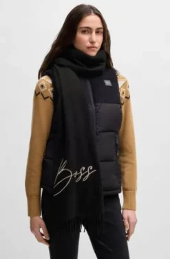 Discount Foulard Logo - - Tricot doux Bonnets Et Écharpes D'Équitation