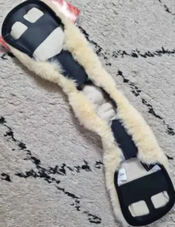 Sale Fourreau SLIM-LINE (cuir) Demi-Lune court Naturel - Sangles