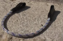 Sale Frontal rond strass blancs et bleu roi Bridons Et Brides·Frontal