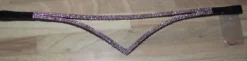 Clearance Frontal strass rose triangle Bridons Et Brides·Frontal