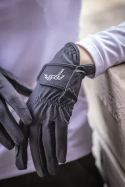 Outlet Gants d'équitation Prisma Strass - PENELOPE COLLECTION Femme Gants D'Équitation|Tenue D'Équitation Femme·Gants D'équitation Femme