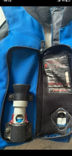 Hot Gilet air bag hit air bleu kids M-XL Femme Les Jeunes En Concours|Les Enfants En Concours