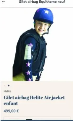 New Gilet Airbag NEUF Femme Les Jeunes En Concours|Les Enfants En Concours