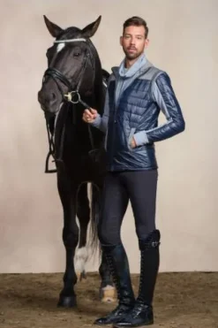 Gilet équitation imperméable DON - - Padded et Softshell Homme Tenue D'Équitation Homme·Gilets Et Bodywarmer
