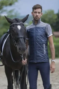 Gilet équitation imperméable DON - - Padded et Softshell Homme Tenue D'Équitation Homme·Gilets Et Bodywarmer
