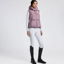 Discount Gilet sans manches à capuche - - Matelassé léger Femme Tenue D'Équitation Femme·Gilets Et Bodywarmer
