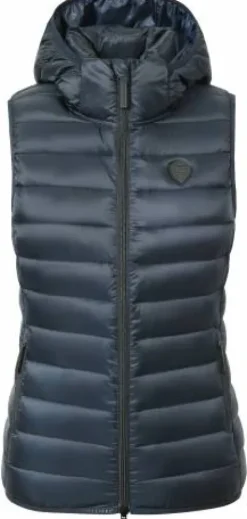 Gilet sans manches surpiqué AW25 - - Doublé chaud Femme Tenue D'Équitation Femme·Gilets Et Bodywarmer