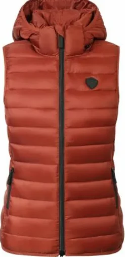 Gilet sans manches surpiqué AW25 - - Doublé chaud Femme Tenue D'Équitation Femme·Gilets Et Bodywarmer