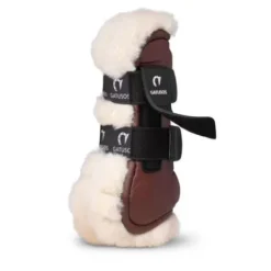 Outlet Guêtres antérieurs Deluxe mouton synthétique Guêtres