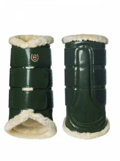 Online Guêtres Forest Green - Guêtres De Dressage|Guêtres