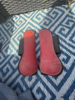 New Guêtres NORTON - Couleur : rouge, néoprène noir, Taille Guêtres