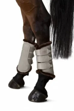 Outlet Guêtres Softslate Faux Fur Platinum 2020 - Guêtres De Dressage|Guêtres