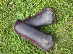 Online Guêtres violettes à strass Guêtres