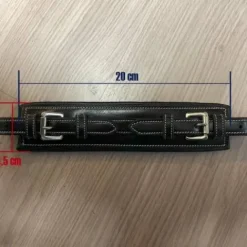 Hackamore PONEY cuir nez rectangle - Jump'in - 16,5 cm Mors Et Embouchures