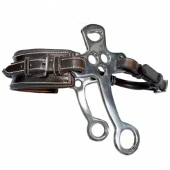 Online Hackamore PONEY nez rectangle cuir - Jump'in - Branches courtes Mors Et Embouchures