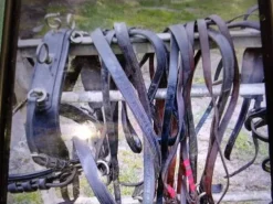 New Harnais marathon en paire taille poney Harnais D'Attelage|Equipements D'Attelage