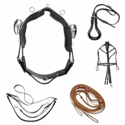 Discount Harnais pad cousu complet QH Harnais D'Attelage|Equipements D'Attelage