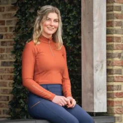 Sale Haut d'entrainement manches longues Luxury -   Femme Tenue D'Équitation Femme·Polos Et Chemises