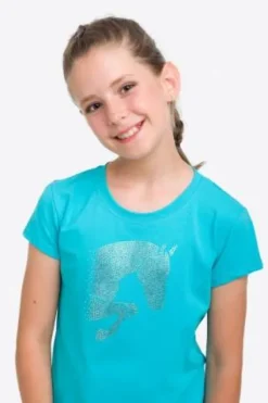 Clearance Haut d'équitation Jumping Star Kids - - Manches courtes Enfant Tenue D'Équitation Enfant·T-Shirts équitation Enfant|Tenue D'Équitation Enfant·Polos Et Chemises