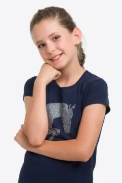 Clearance Haut d'équitation Jumping Star Kids - - Manches courtes Enfant Tenue D'Équitation Enfant·T-Shirts équitation Enfant|Tenue D'Équitation Enfant·Polos Et Chemises