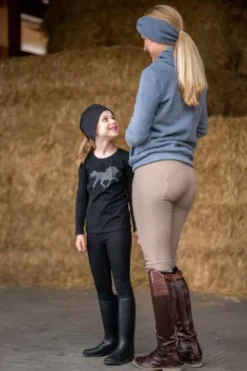 New Haut d'équitation pour enfants CRYSTAL FOAL - - Manches longues Enfant Tenue D'Équitation Enfant·T-Shirts équitation Enfant|Tenue D'Équitation Enfant·Polos Et Chemises