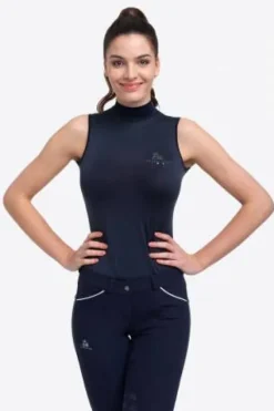 Haut d'équitation SERENE - - Tissu technique Femme Tenue D'Équitation Femme·T-Shirts équitation Femme|Tenue D'Équitation Femme·Polos Et Chemises