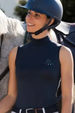 Haut d'équitation SERENE - - Tissu technique Femme Tenue D'Équitation Femme·T-Shirts équitation Femme|Tenue D'Équitation Femme·Polos Et Chemises