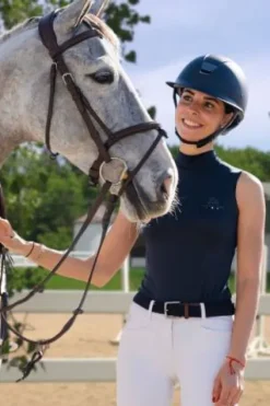 Haut d'équitation SERENE - - Tissu technique Femme Tenue D'Équitation Femme·T-Shirts équitation Femme|Tenue D'Équitation Femme·Polos Et Chemises